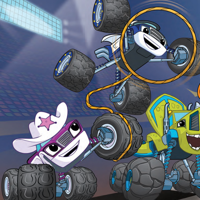 Blaze and the Monster Machines: Blaze of Glory — page 1