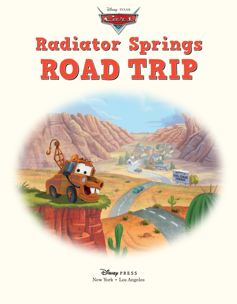 Radiator Springs Road Trip book cover