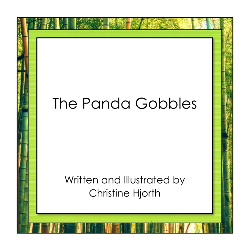 The Panda Gobbles book cover