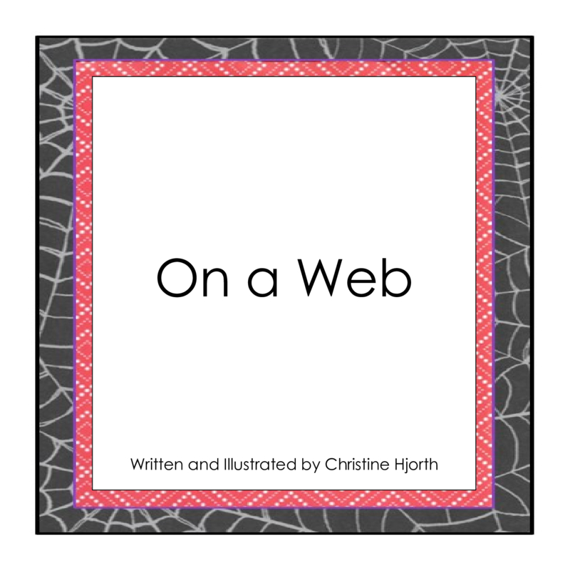 On a Web book cover