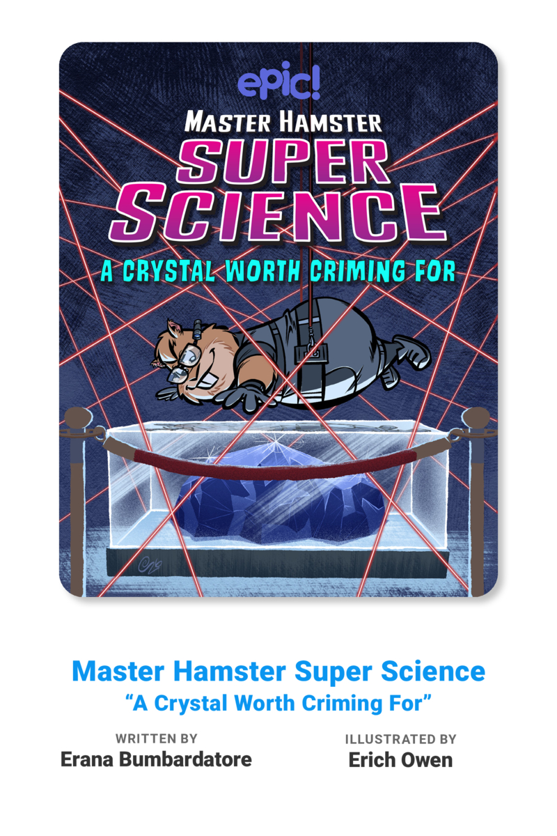 Master Hamster Super Science: A Crystal Worth Criming For book cover