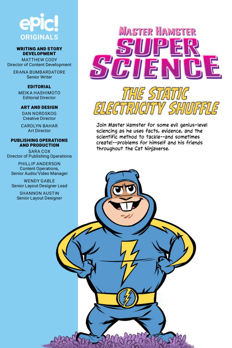 Master Hamster Super Science: The Static Electricity Shuffle — page 1