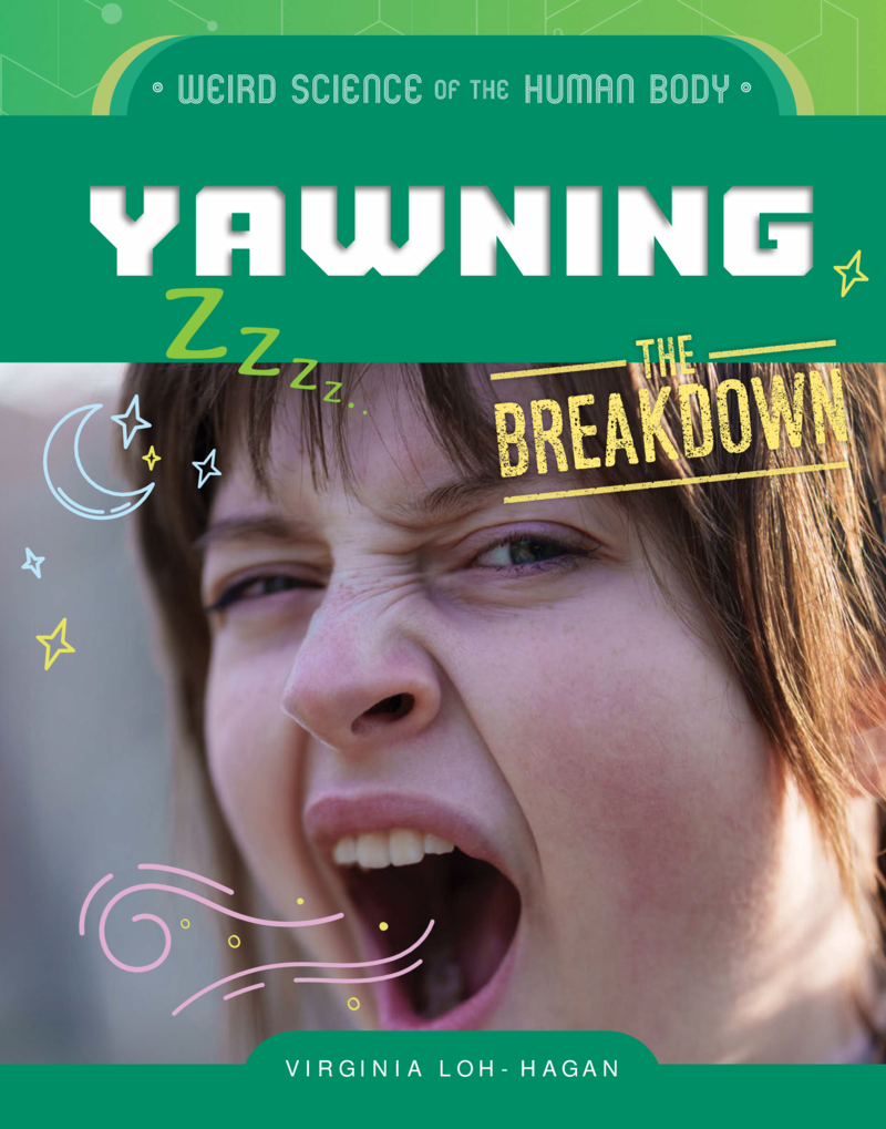 Yawning book cover
