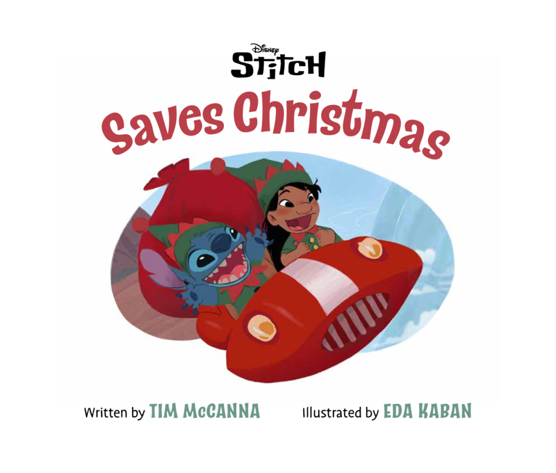 Stitch Saves Christmas book cover