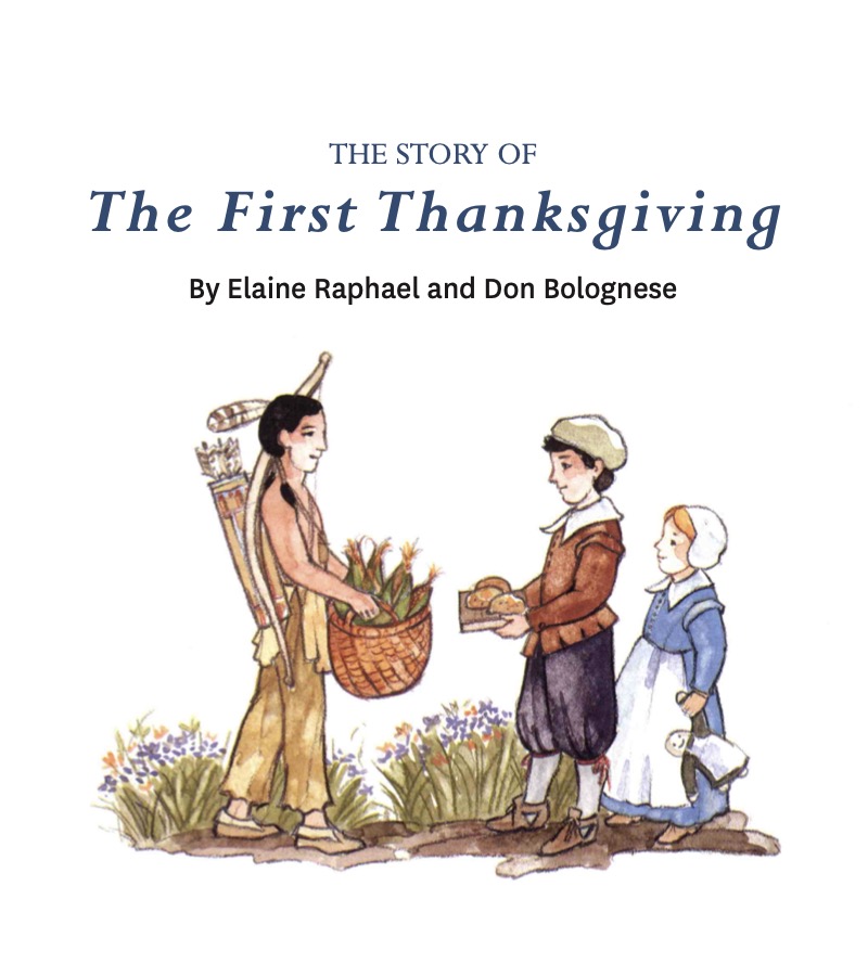 The Story Of The First Thanksgiving book cover