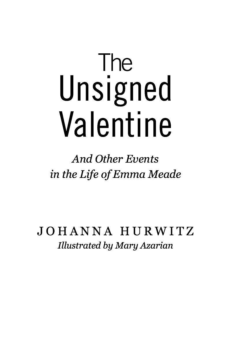 The Unsigned Valentine book cover