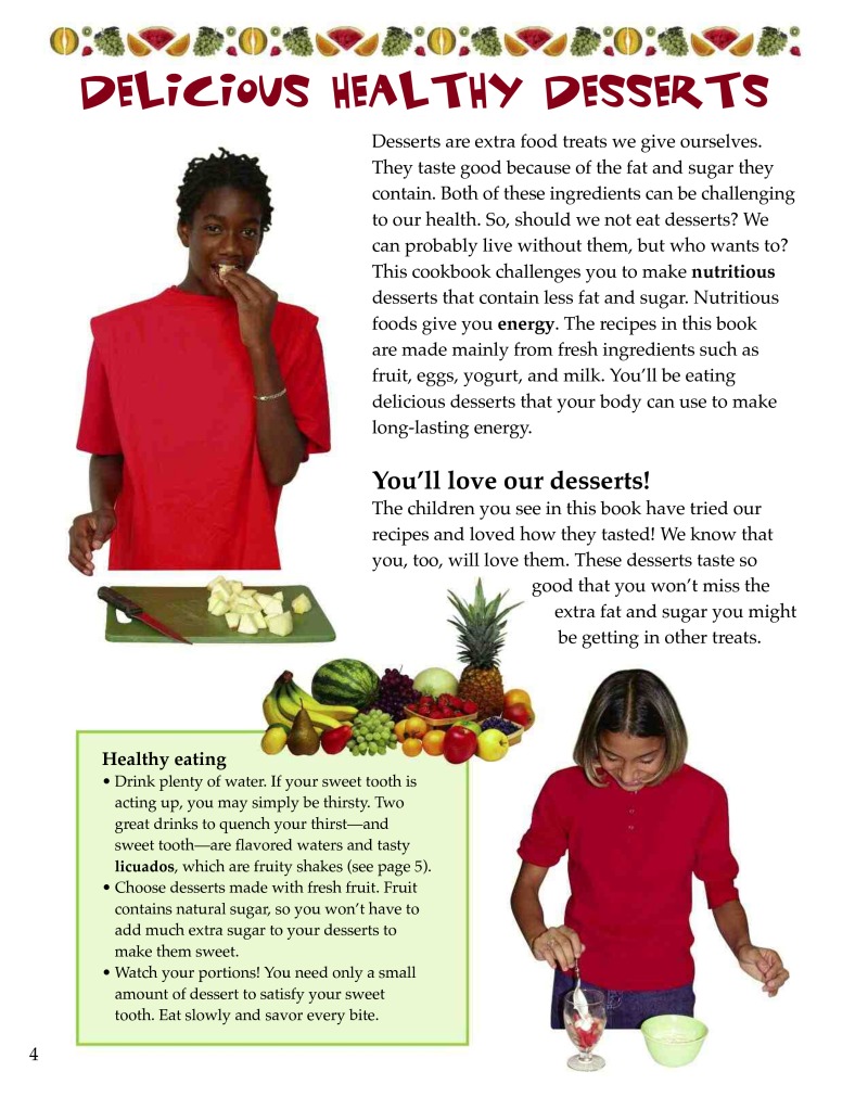 Kid Power: Delicious Desserts — page 1