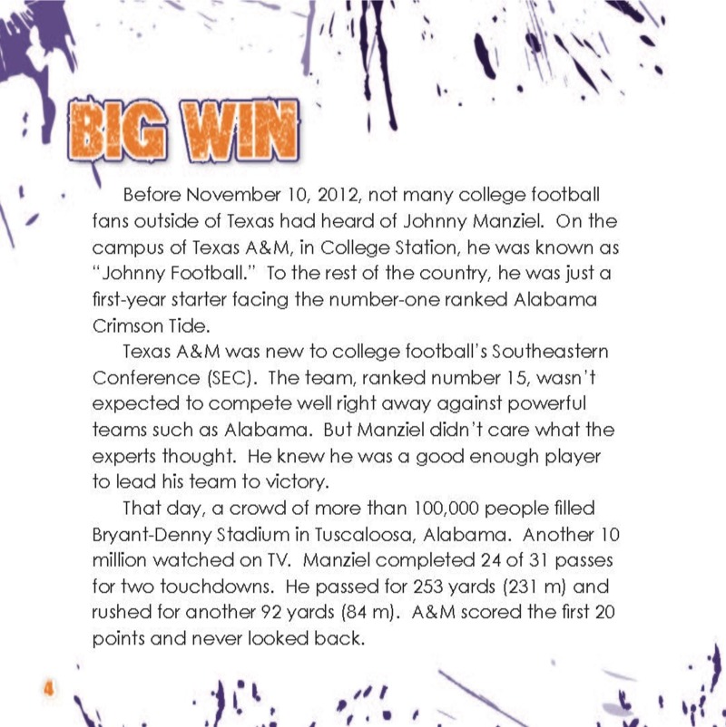 Awesome Athletes: Johnny Manziel — page 1