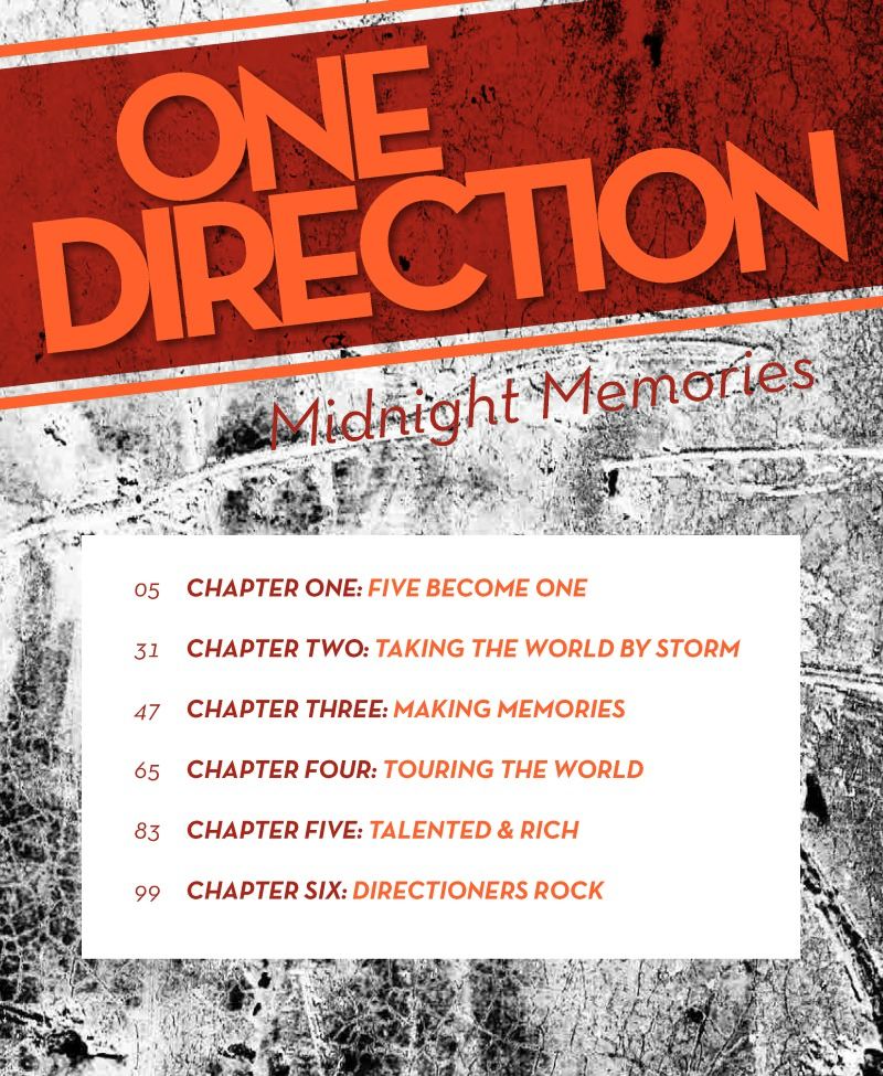 One Direction: Midnight Memories book cover