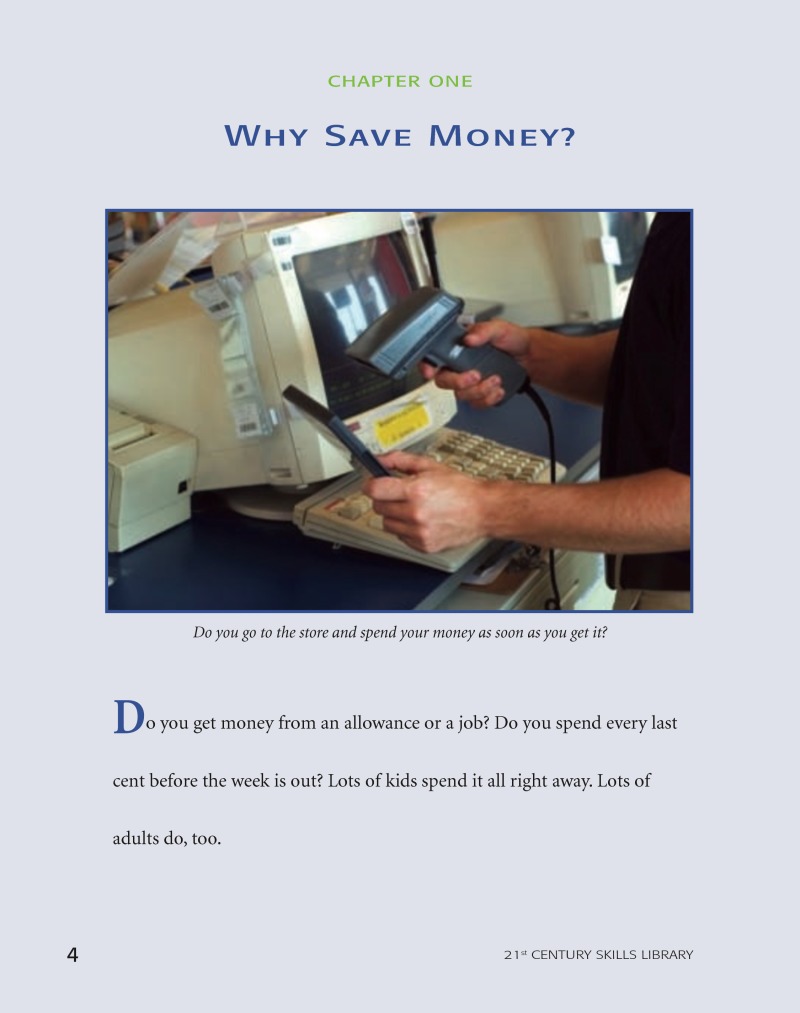 Real World Math: Saving For The Future — page 1