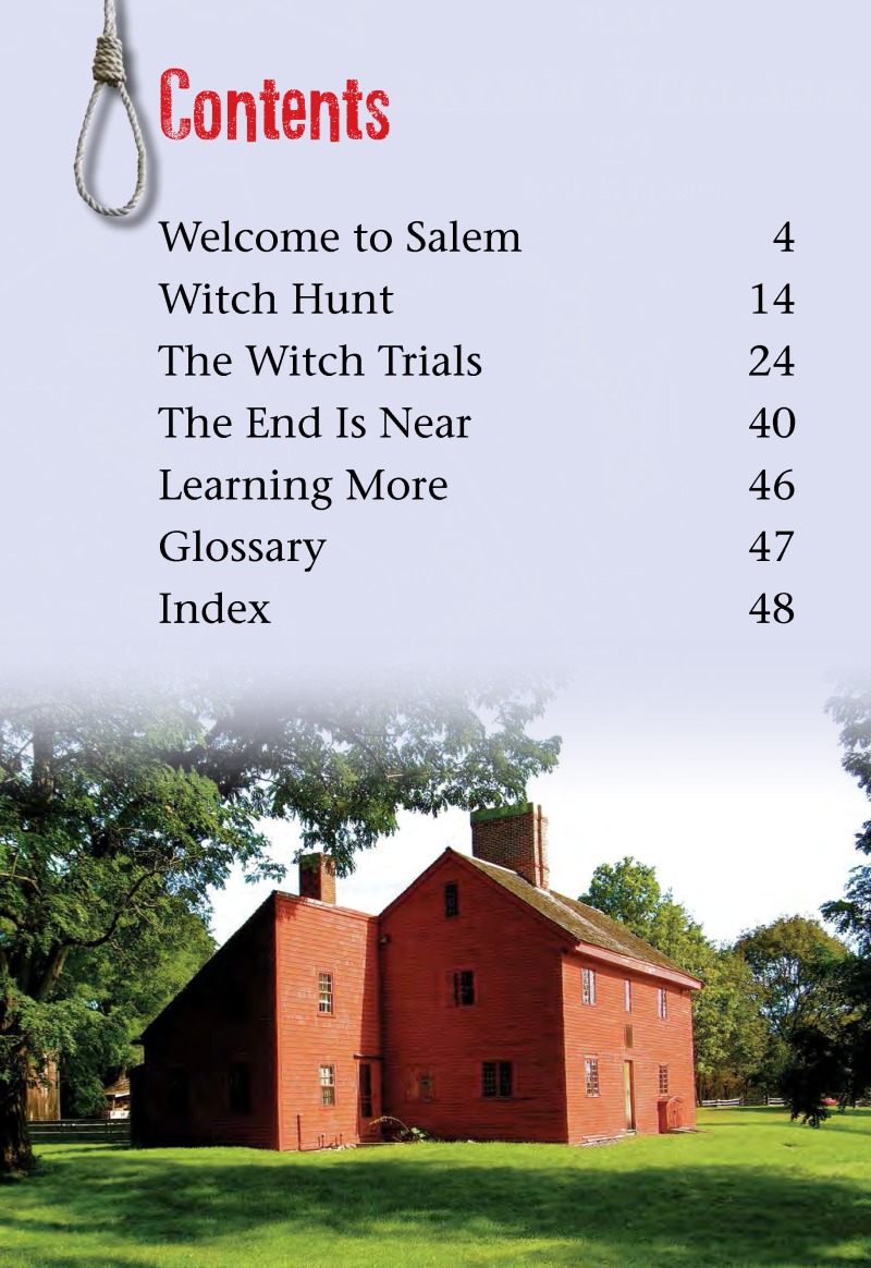 The Salem Witch Trials book cover