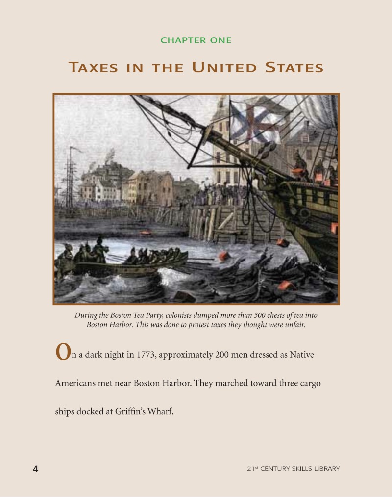 Real World Math: Understanding Taxes — page 1