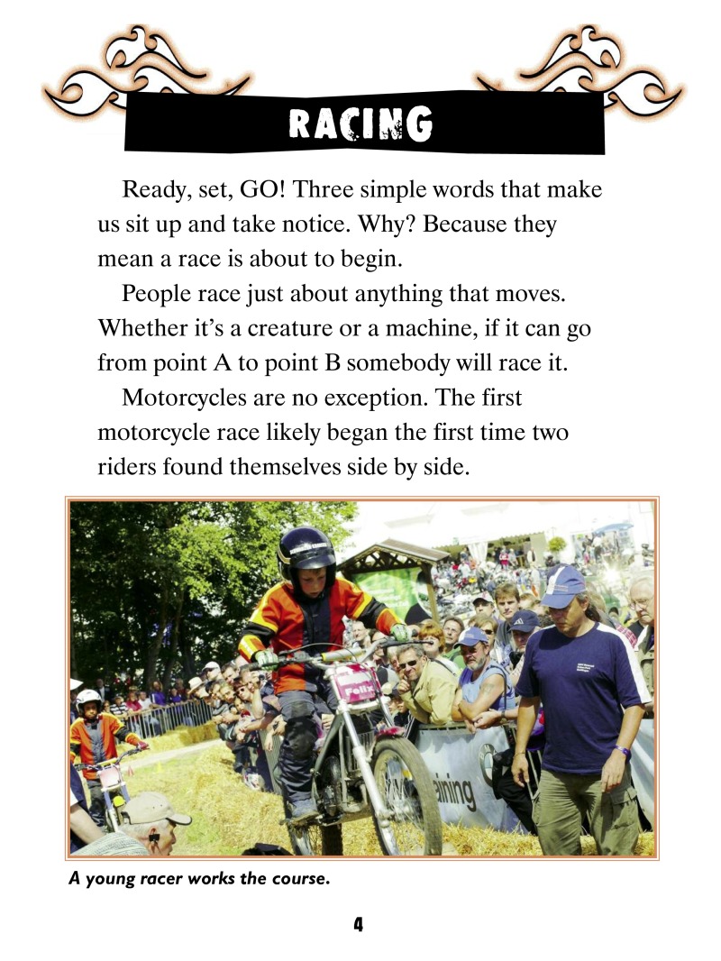 Motorcycle Mania: Motorcycle Races — page 1