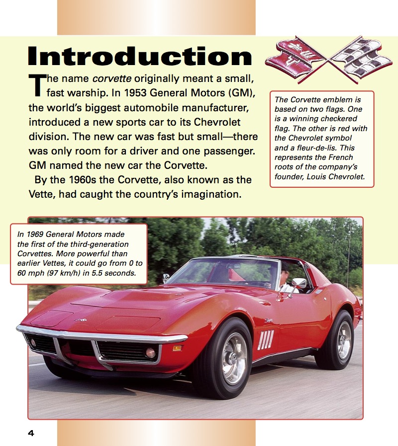 Hot Cars: Corvette — page 1