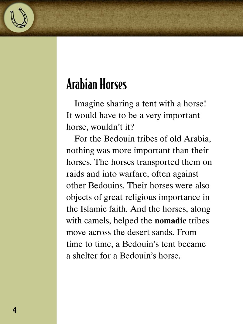 Arabian Horses — page 1