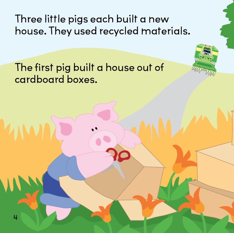 The Three Little Recyclers — page 1