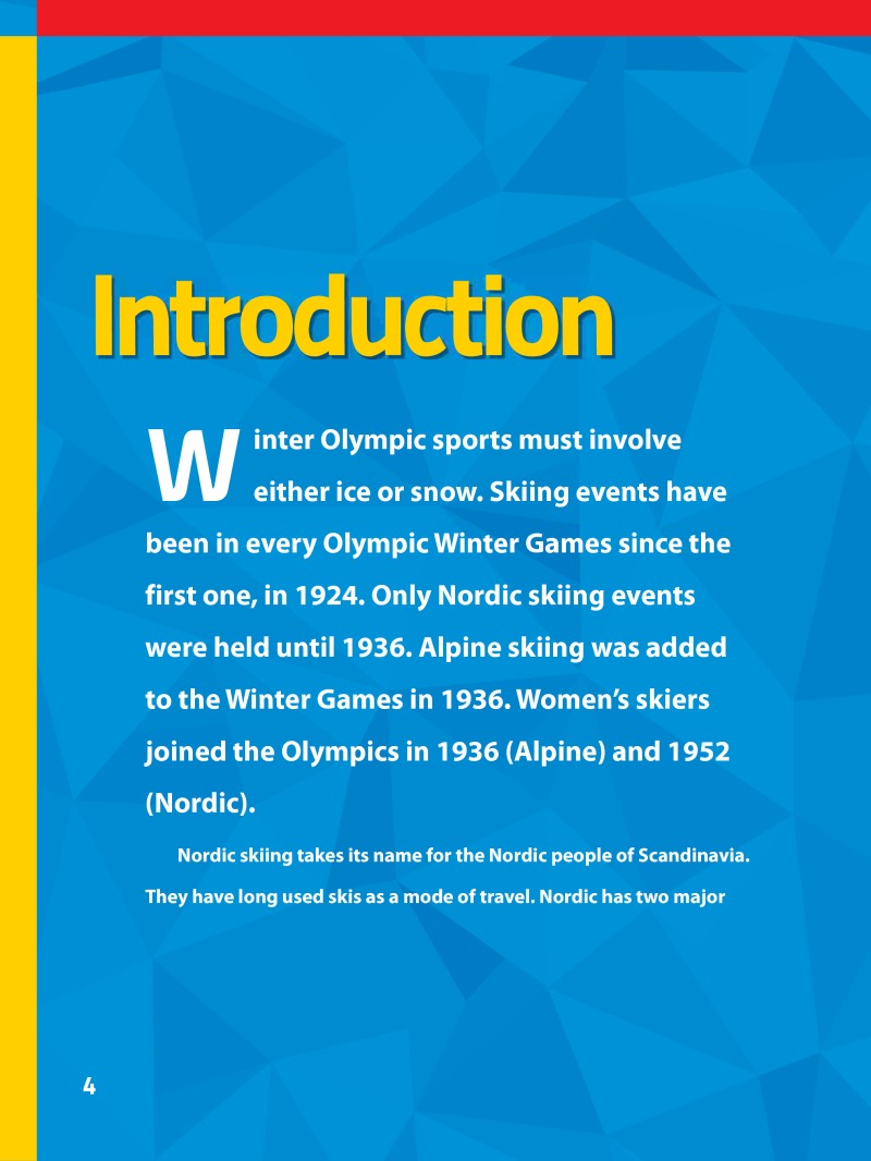 Great Moments in Olympic Skiing — page 1