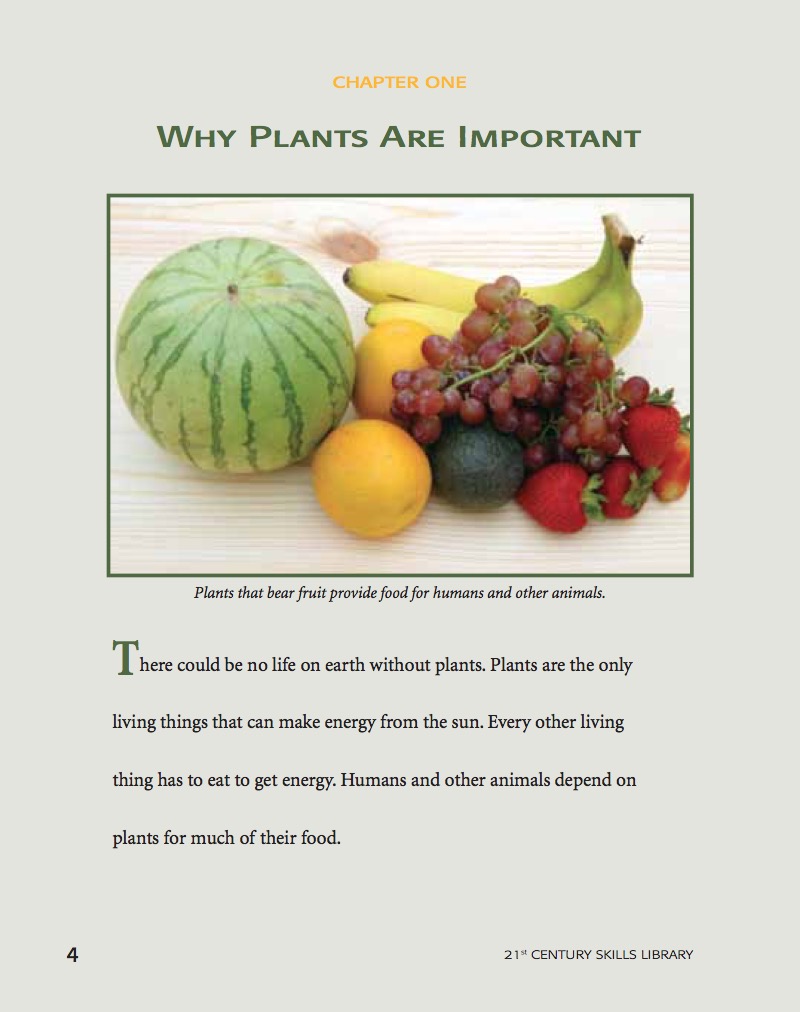 Real World Science: Plants — page 1
