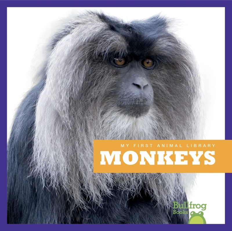 My First Animal Library: Monkeys book cover