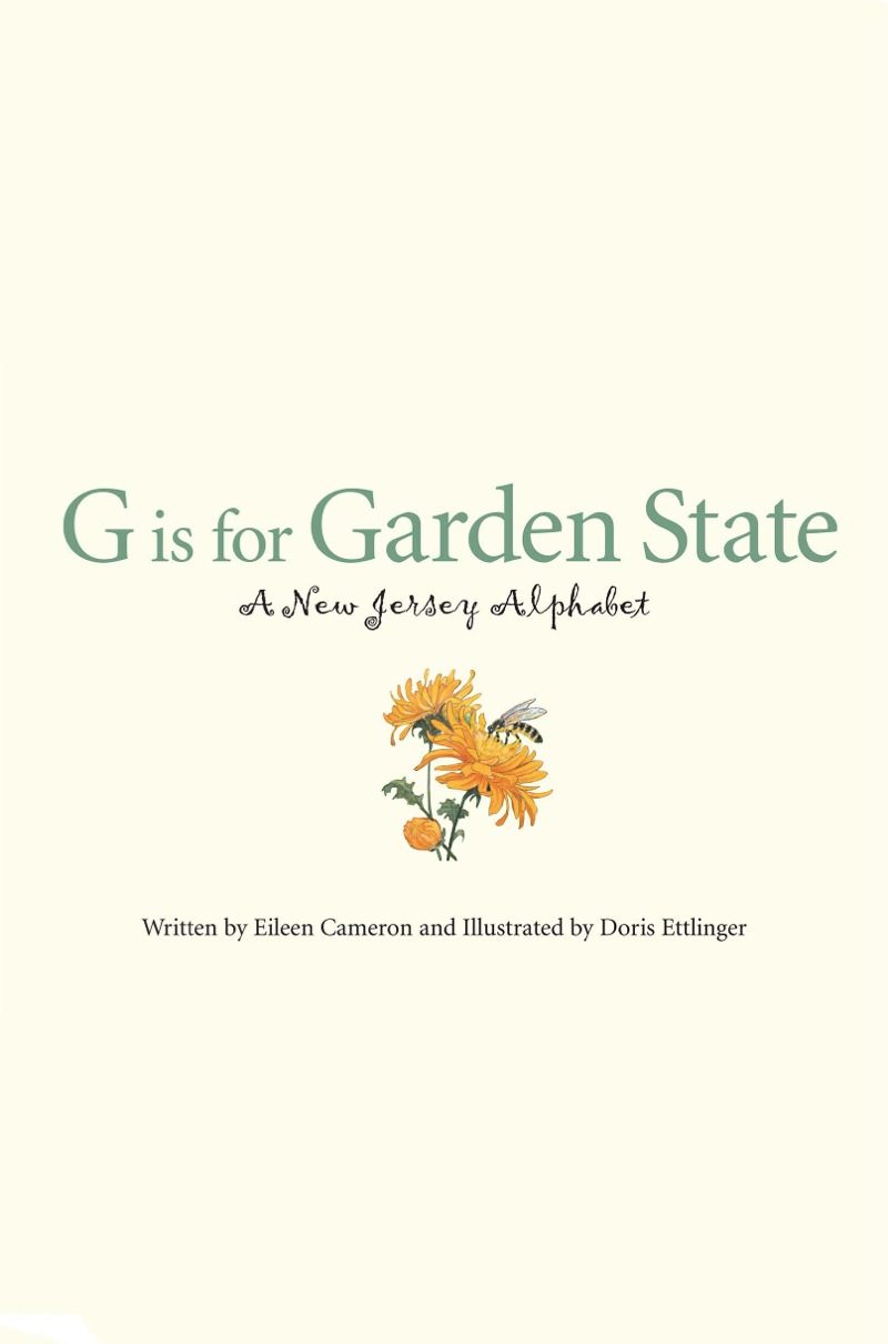 G is for Garden State: A New Jersey Alphabet book cover