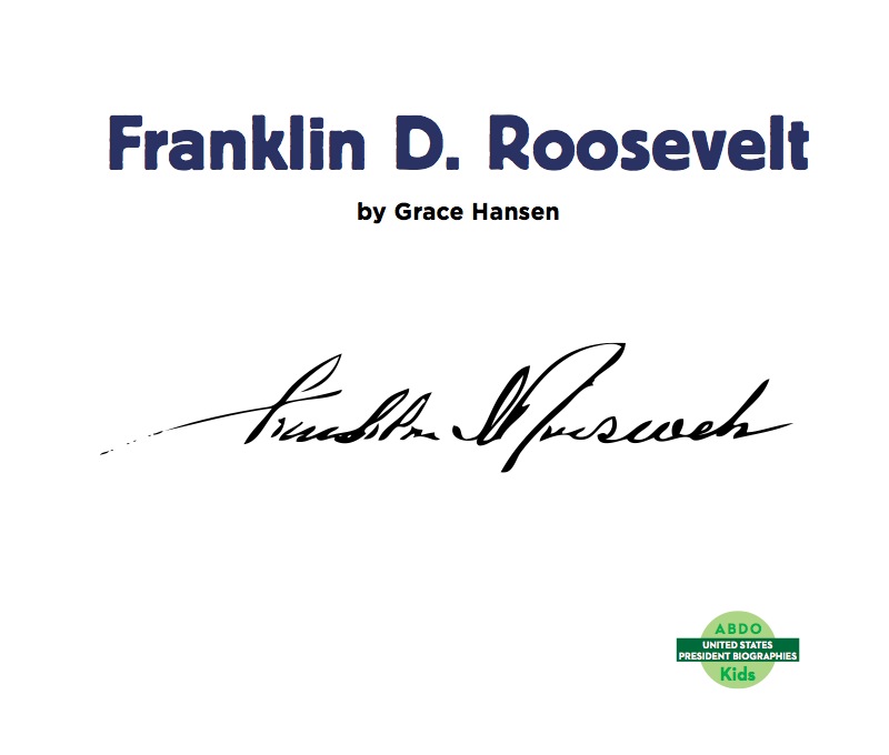 Franklin D. Roosevelt book cover