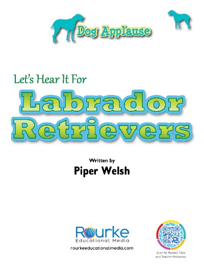 Let's Hear It For Labrador Retrievers book cover
