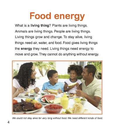 How Do Living Things Find Food? — page 1