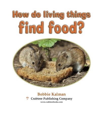 How Do Living Things Find Food? book cover