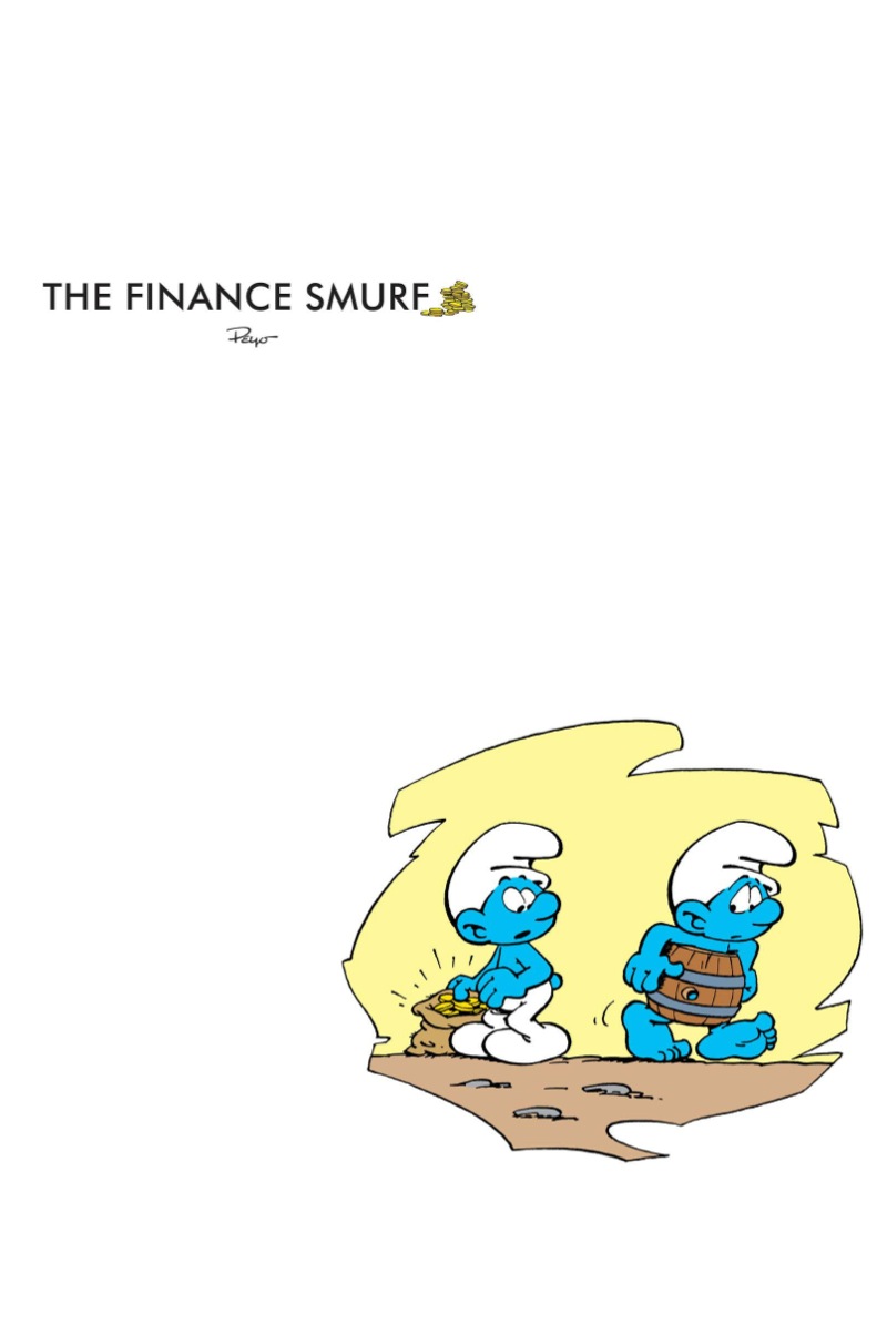 The Smurfs 18: The Finance Smurf book cover