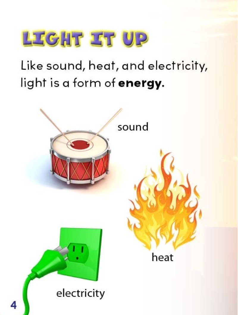 Light: Energy We Can See! — page 1