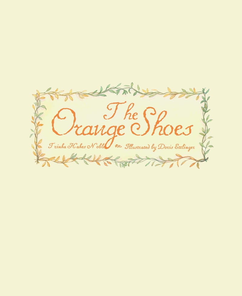 The Orange Shoes book cover