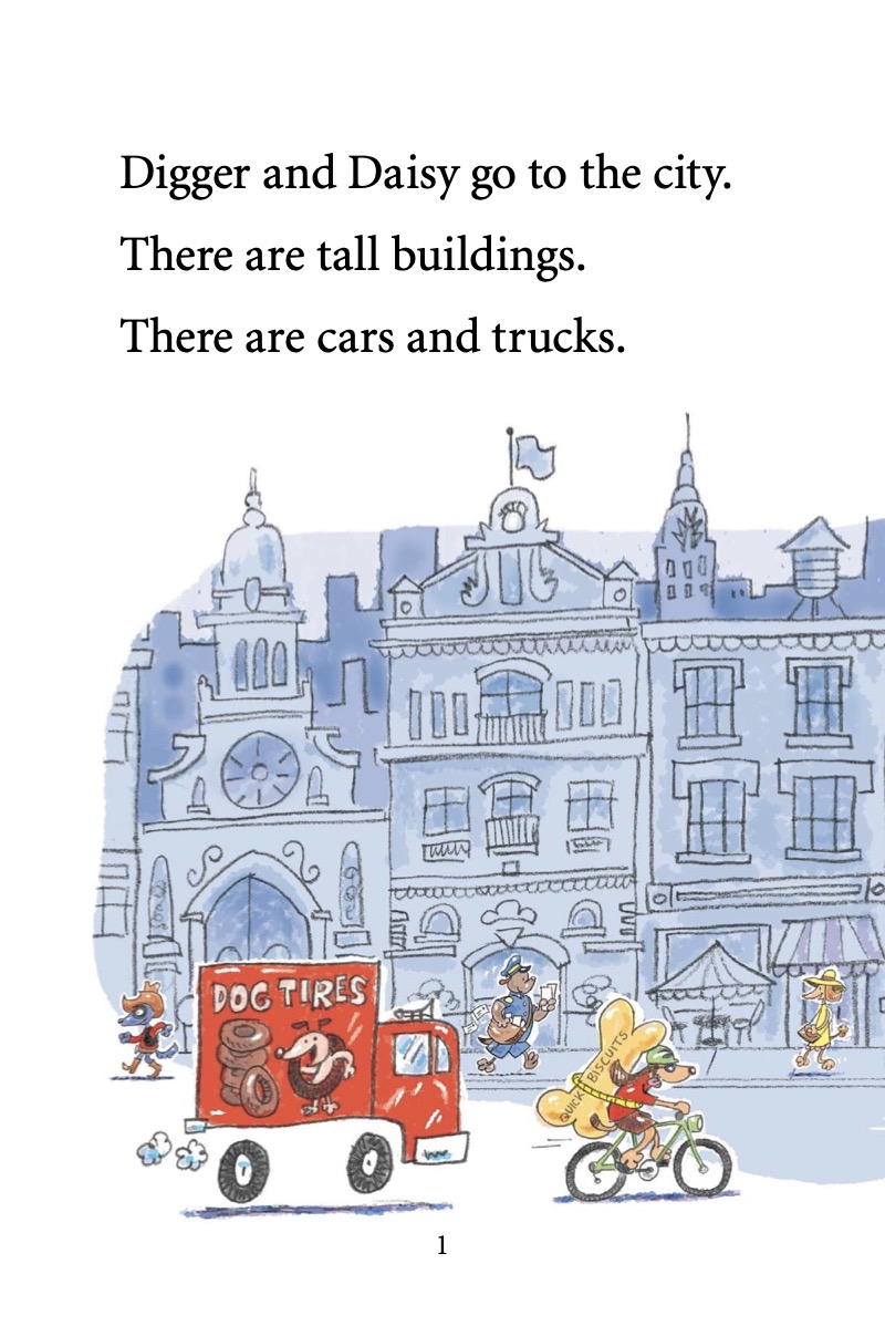 Digger and Daisy Go to the City — page 1
