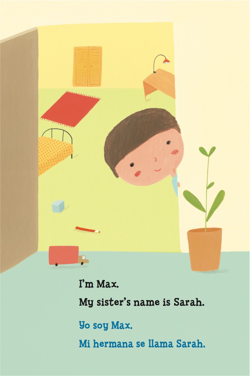 Max and Sarah Build a Snowman / Max y Sarah Hacen Un Muñeco De Nieve — page 1