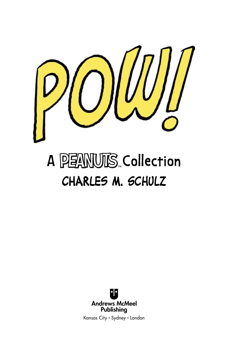 Charlie Brown: POW!: A Peanuts Collection book cover