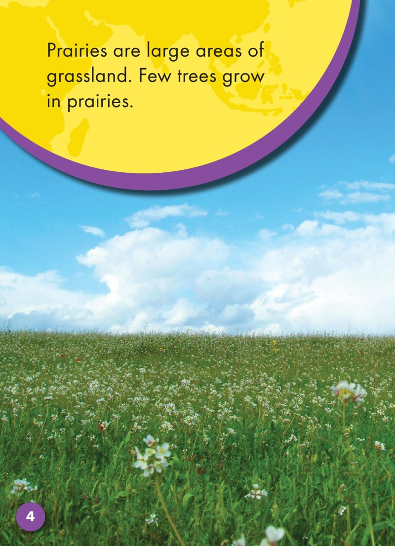 Prairies: Learning About the Earth — page 1
