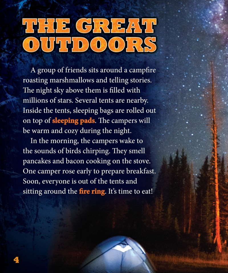 Outdoor Adventures: Camping — page 1