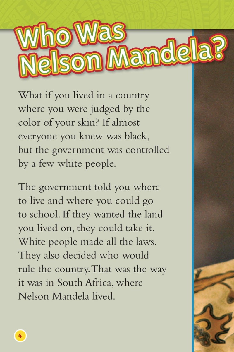 National Geographic Readers: Nelson Mandela — page 1