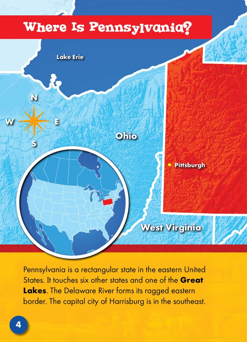 Exploring the States: Pennsylvania — page 1