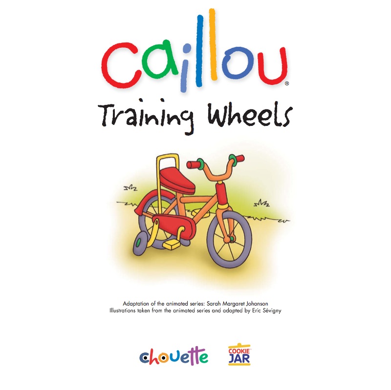 Caillou: Training Wheels book cover