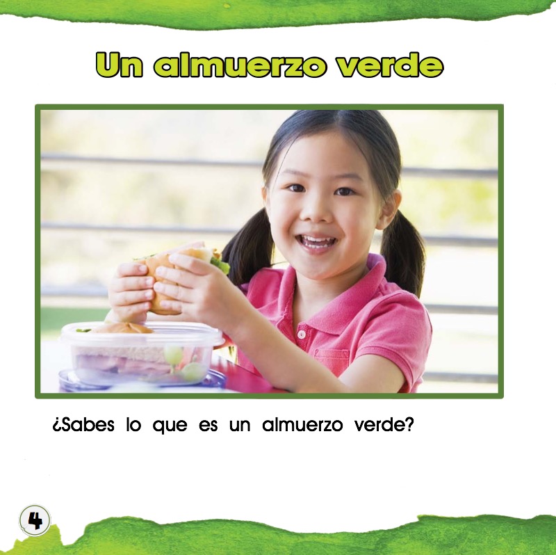Mi almuerzo verde (My Green Lunch) — page 1