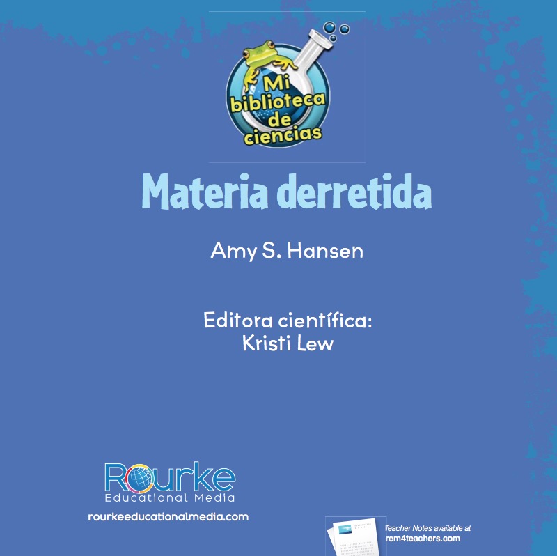 Materia Derretida (Melting Matter) book cover