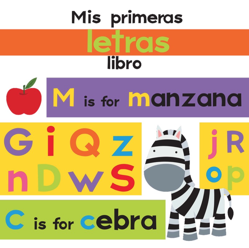 Mis primeras letras libro book cover