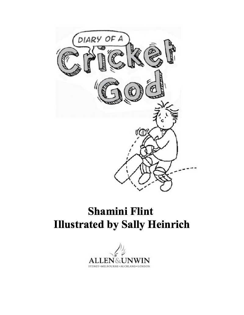 Diary of a Cricket God book cover