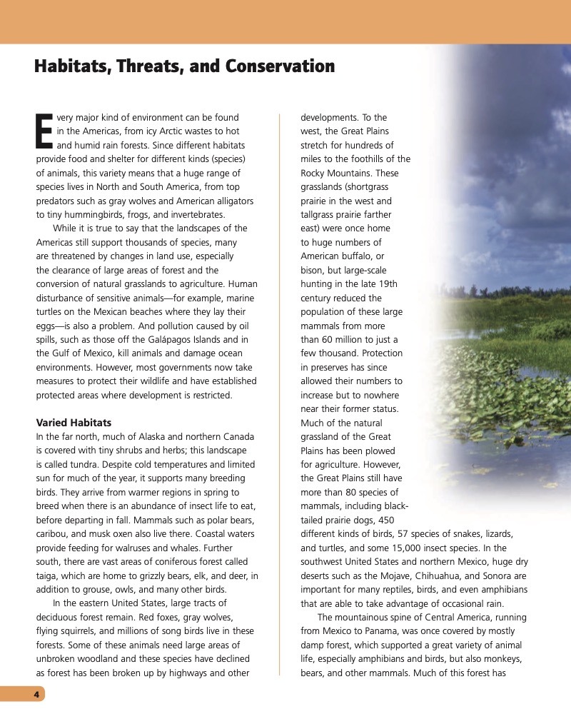 North and South America — page 1