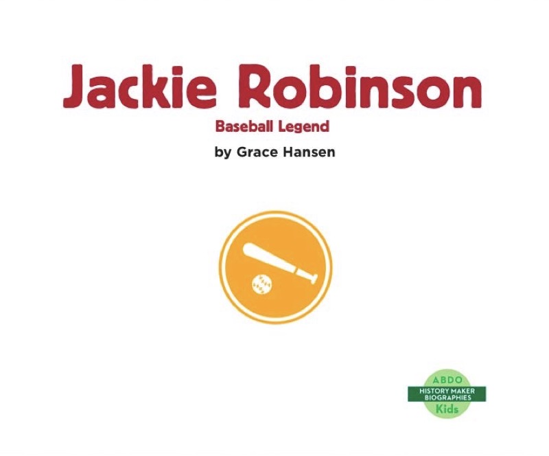 Jackie Robinson: Baseball Legend book cover