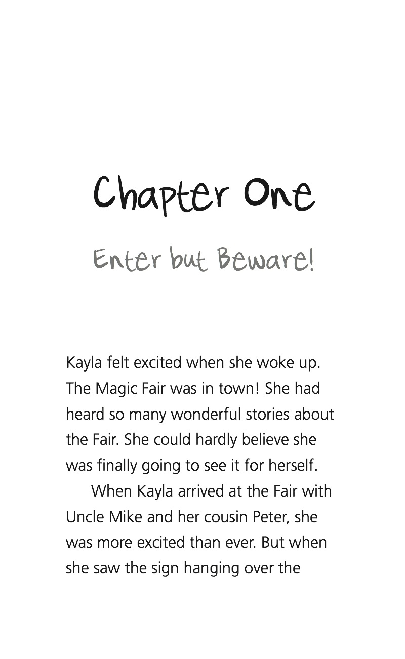 The Magic Fair — page 1