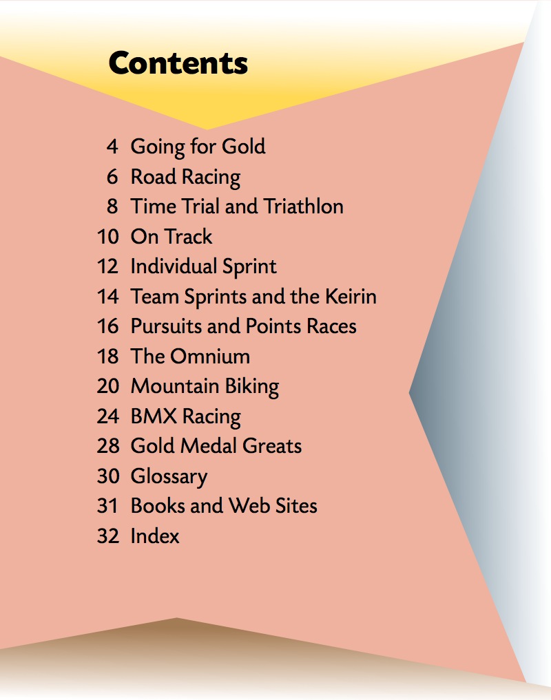 Cycling book cover