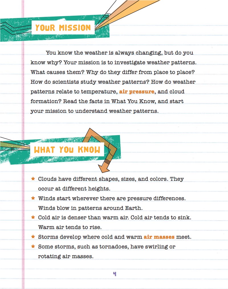 Science Lab: Weather Patterns — page 1