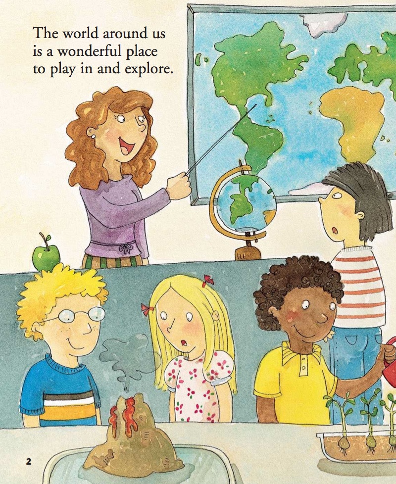The World Around Us — page 1