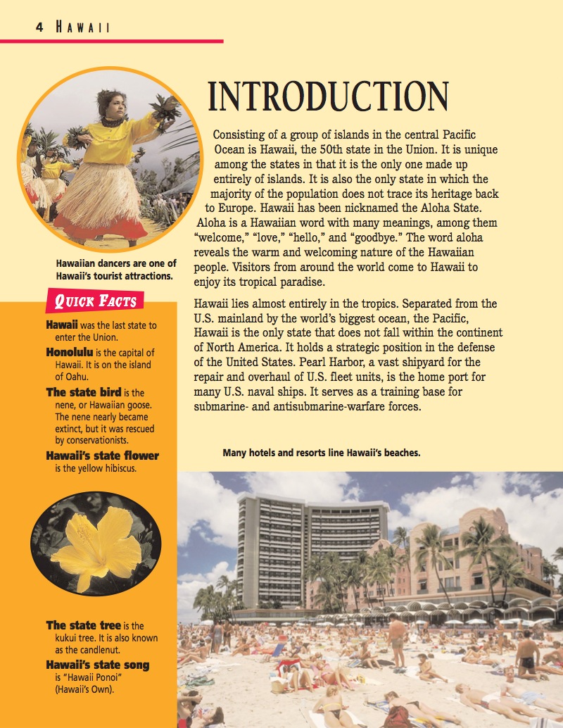 Hawaii: The Aloha State — page 1